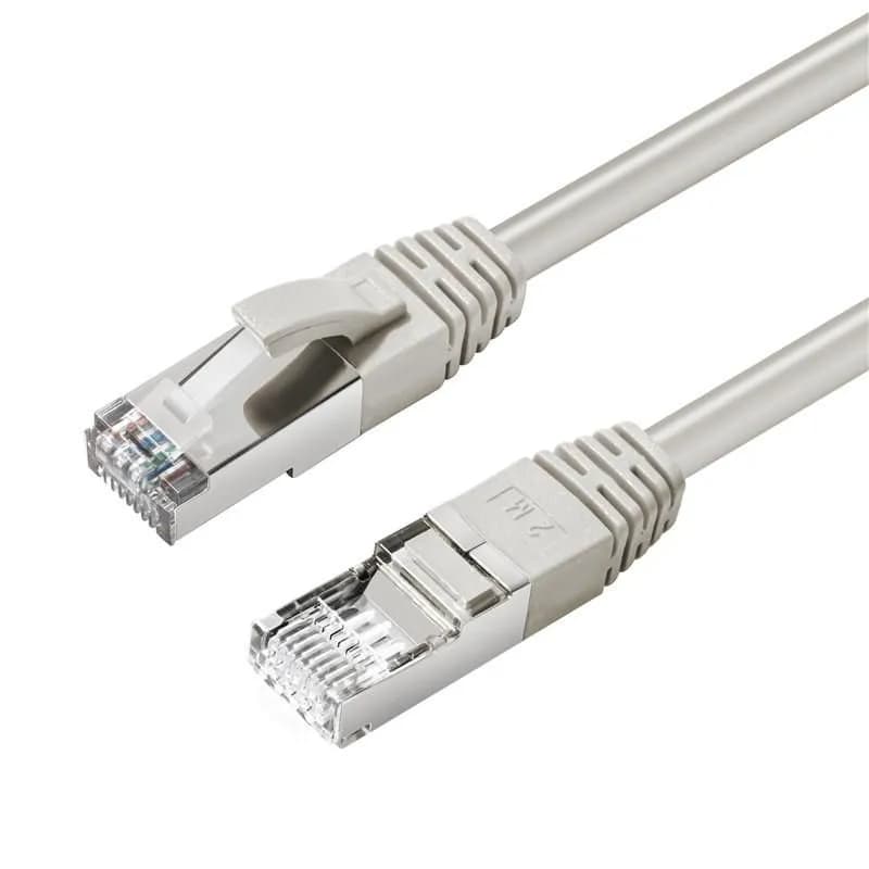 MicroConnect Cat6 S/FTP LSZH RJ45 5m -verkkokaapeli, harmaa