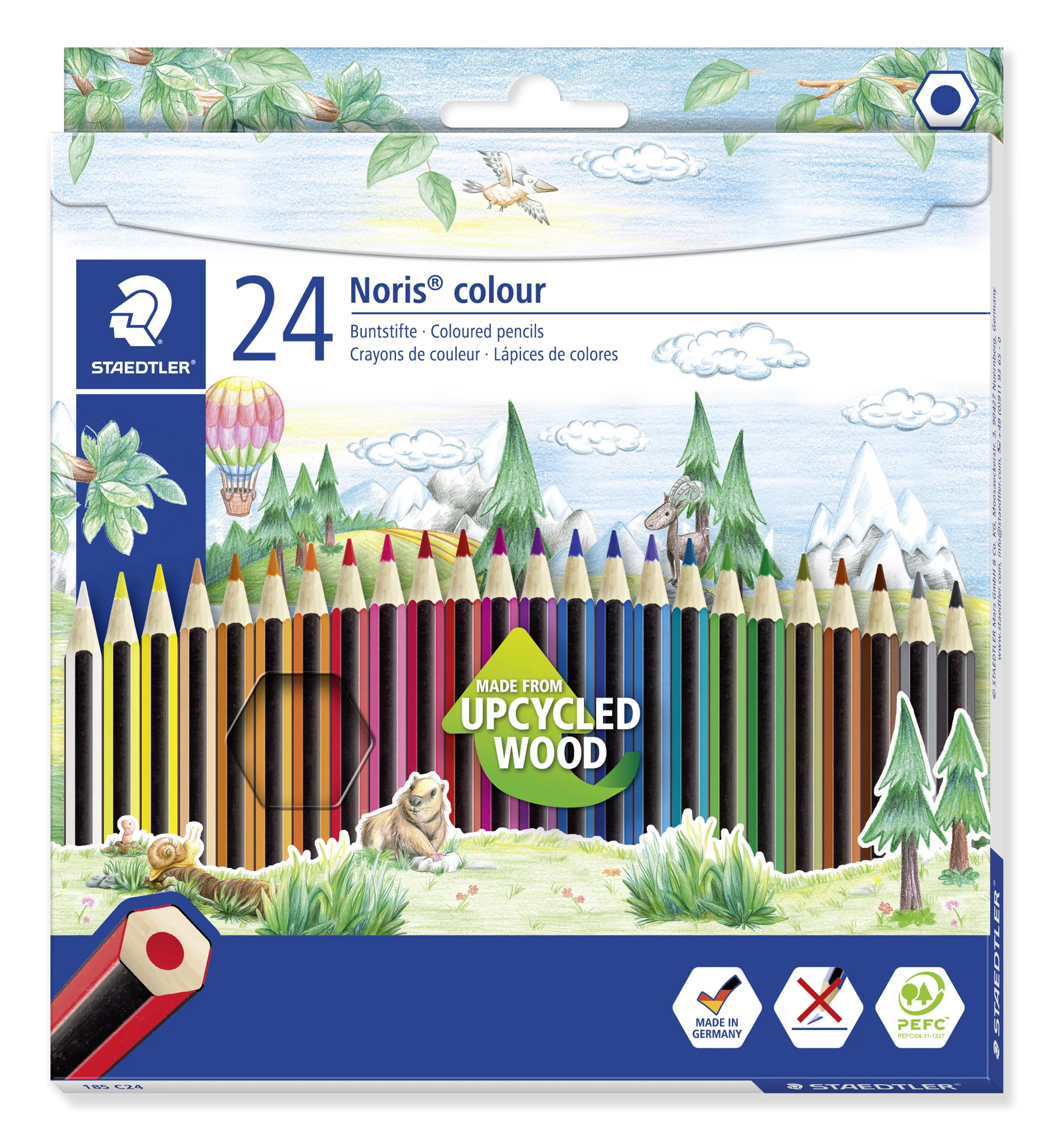 Coloured pencil Noris Colour ass (24) – STAEDTLER