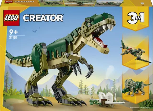 LEGO Creator 3-in-1 T. rex 31151 – LEGO