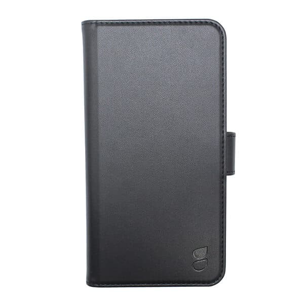 GEAR Wallet, Moto G8 Plus -lompakkokotelo, Musta – Gear