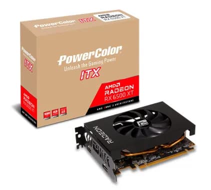 PowerColor Radeon RX 6500 XT 4 Gt OC -näytönohjain – POWERCOLOR