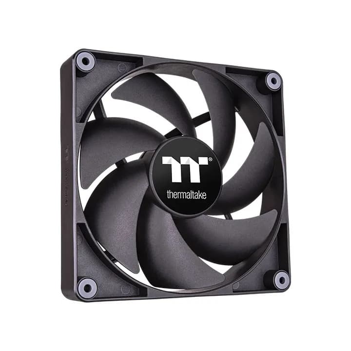 Thermaltake CT120 120 mm PWM -kotelotuuletin, 2 kpl, musta