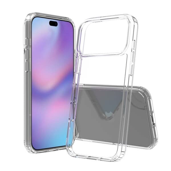 Screenor Bumper. iPhone 17 Pro -suojakuori, Läpinäkyvä – SCREENOR