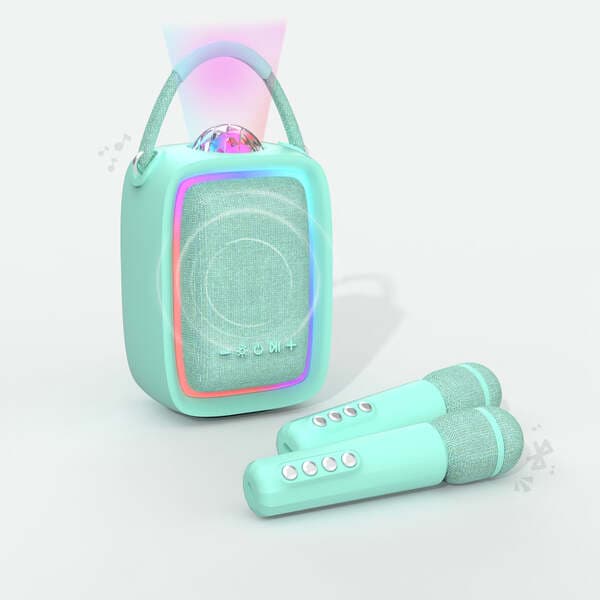 MOB Karaoke Singy Party SP-BL-01 Bluetooth karaokekaiutin, sininen – MOB