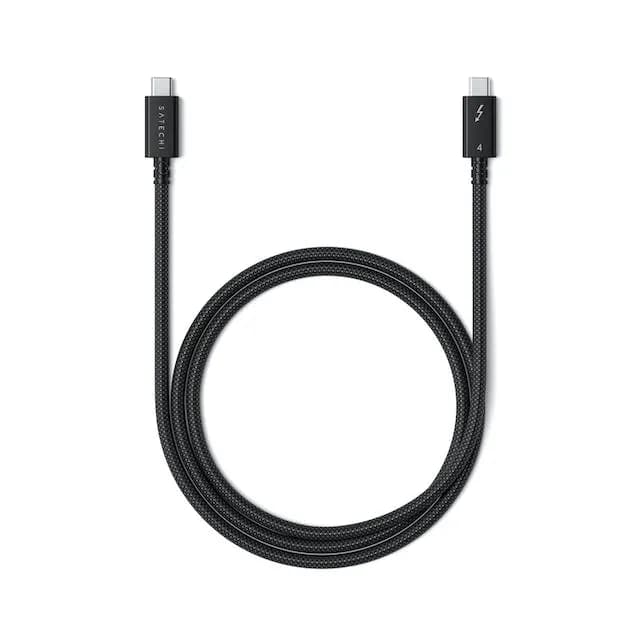 Satechi Thunderbolt 4 Pro -kaapeli, 1 m, musta – Satechi