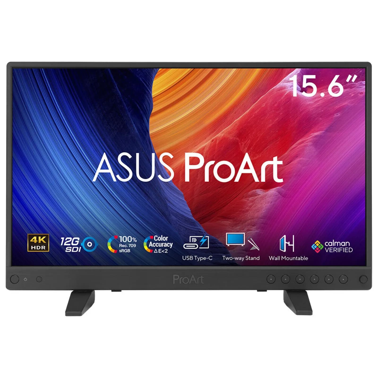 ASUS ProArt PA16USV 15.6", 4K UHD, IPS -kannettava näyttö, USB-C hub – ASUS