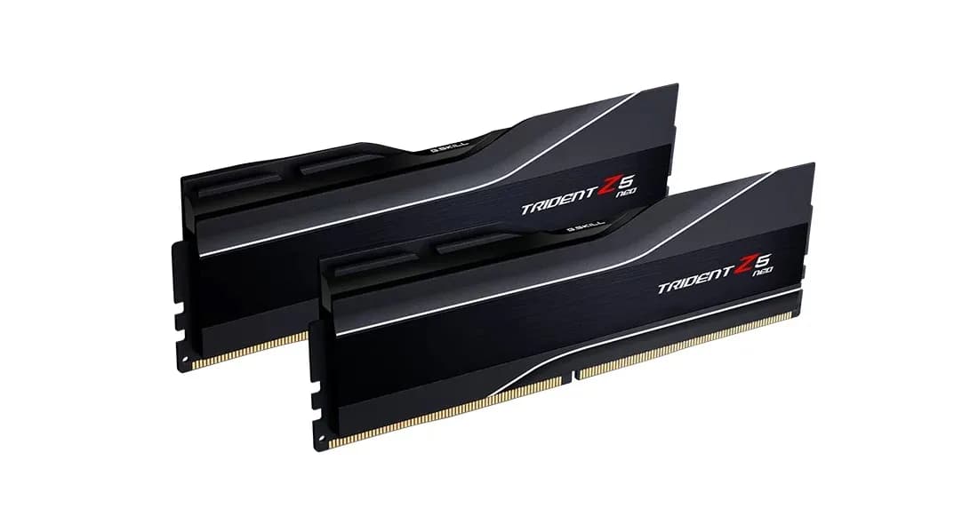 G.SKILL Trident Z5 Neo 64 Gt (2 x 32 Gt) DDR5 6000 MHz, CL32 -muisti (EXPO) – G.SKILL