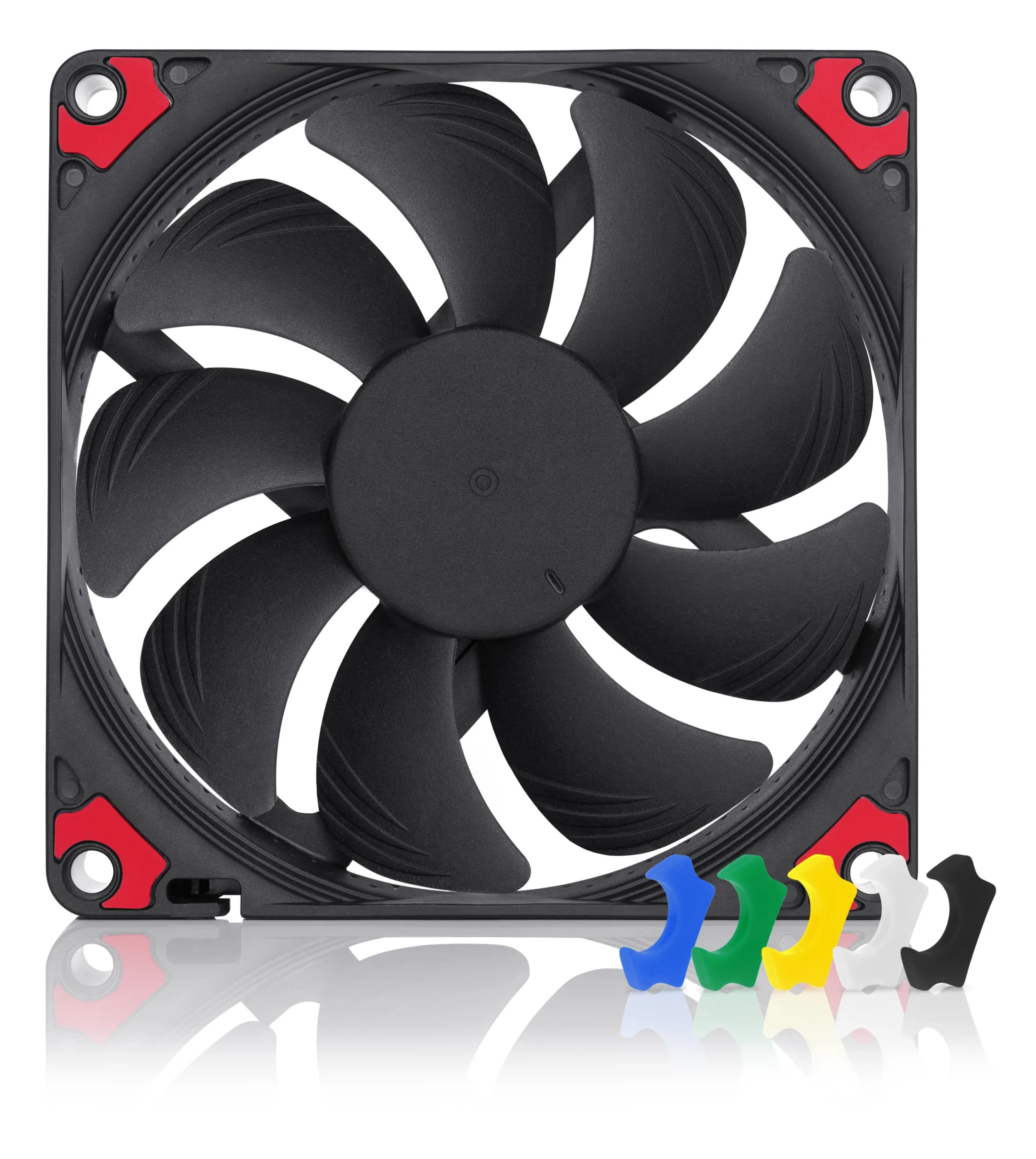 Noctua NF-A9x14 HS-PWM chromax.black.swap 92 x 14 mm Musta Kotelotuuletin