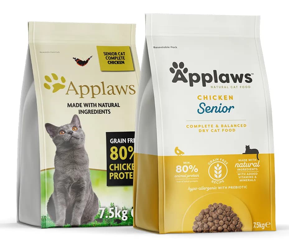 Applaws Senior Chicken, Kissan kuivaruoka, Viljaton, 7,5 kg – Applaws