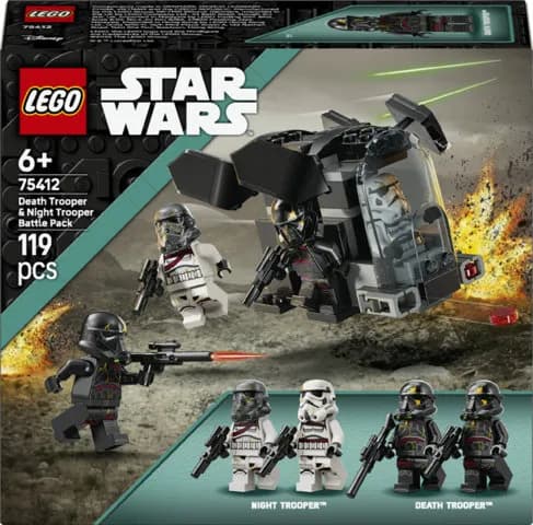 LEGO Star Wars Kuolonsotilaan ja yön iskusotilaan taistelupakkaus 75412