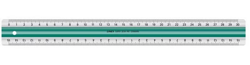 Linex super ruler 30cm S30MM green – LINEX