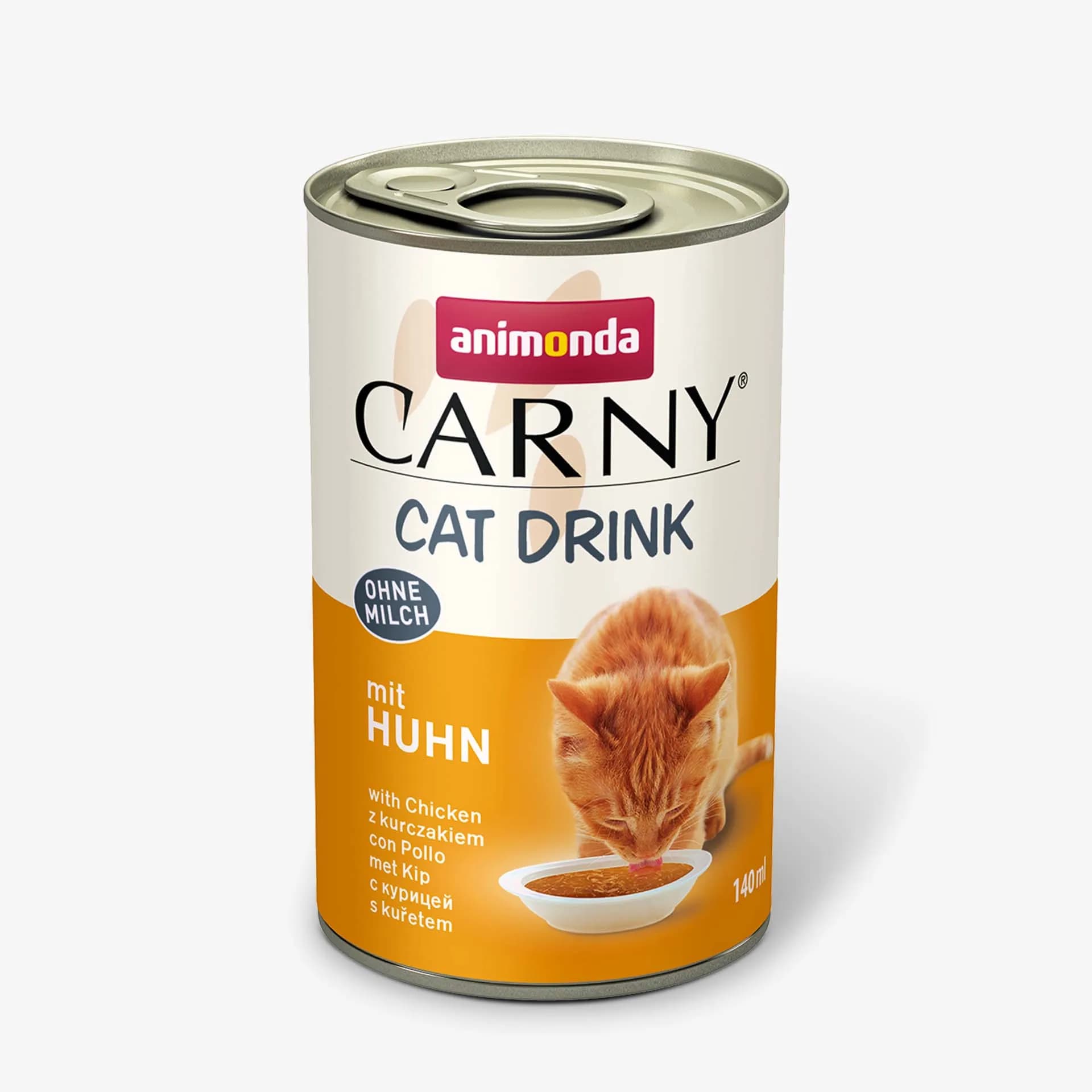 Animonda Carny Cat Drink with Chicken, Kissan märkäruoka, Adult, 140 g – Animonda