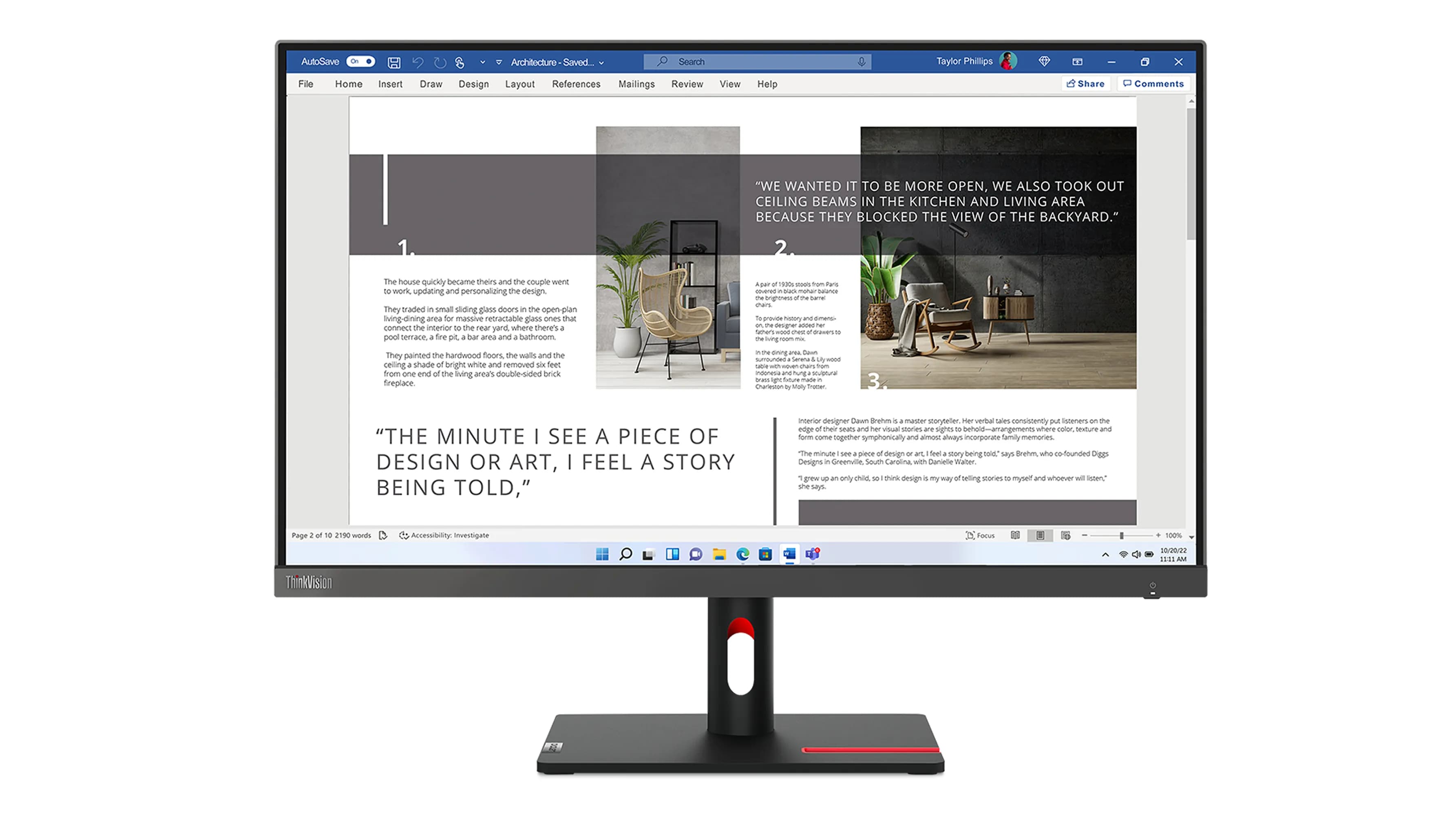 Lenovo ThinkVision S27i-30 27" Full HD, IPS -näyttö – Lenovo