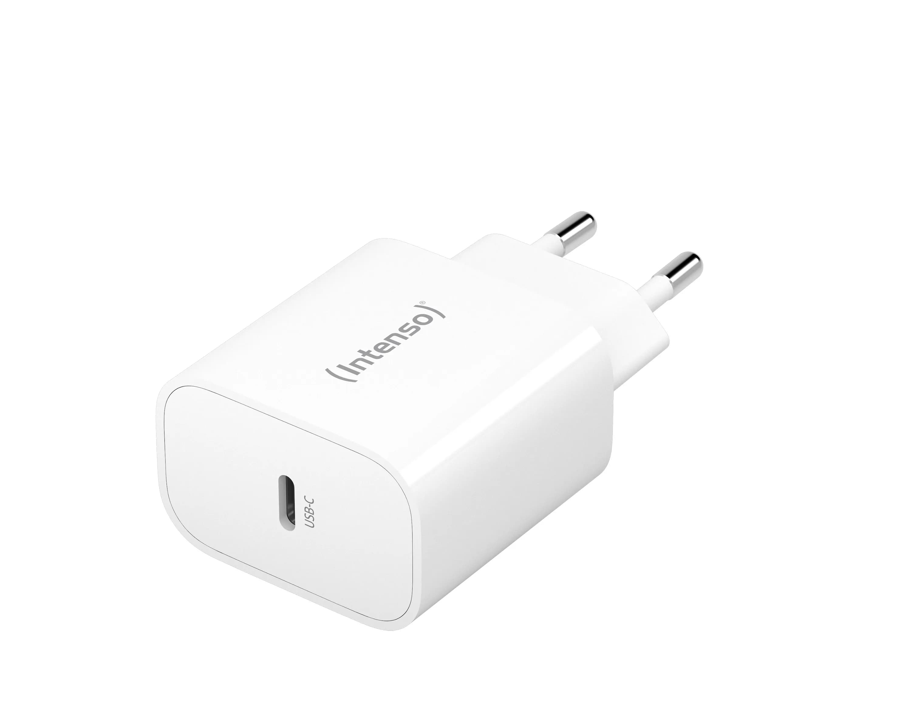 Intenso Virtalähde 1x USB-C 20W Valkoinen