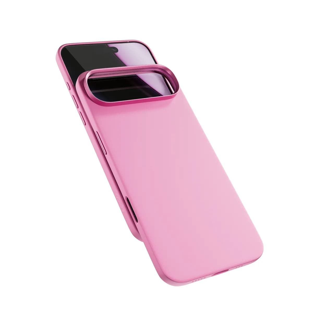 Epico Silicone Pro Mag+ Case iPhone Air Qi2  &  MagSafe yhteensopiva, vaaleanpunainen