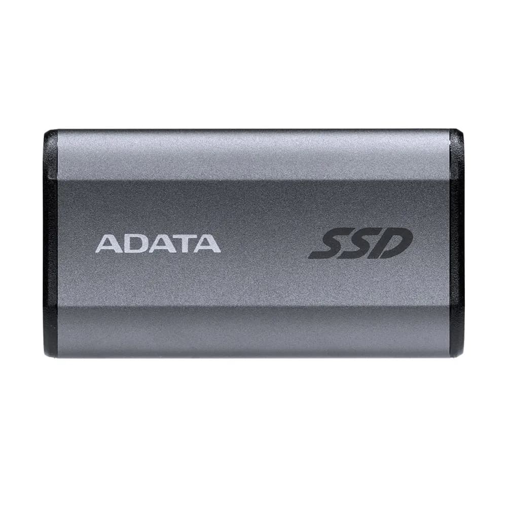 A-DATA SE880 1 Tt USB 3.2 Gen 2x2 (USB-C) -ulkoinen SSD, kannettava, pelikäyttöön, harmaa – ADATA