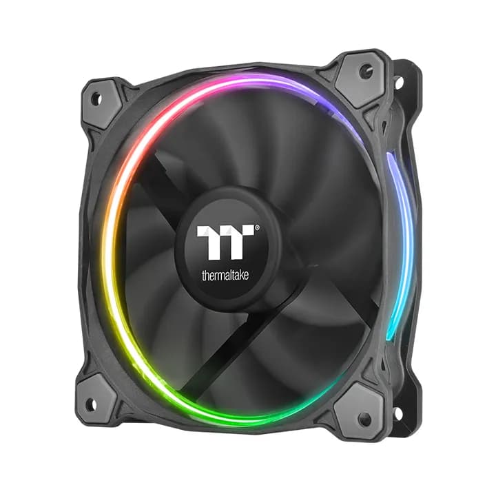 Thermaltake Riing 14 RGB TT Premium Edition, 140 mm, PWM, hydraulinen laakeri, RGB -tuuletinsarja, 3 kpl, musta