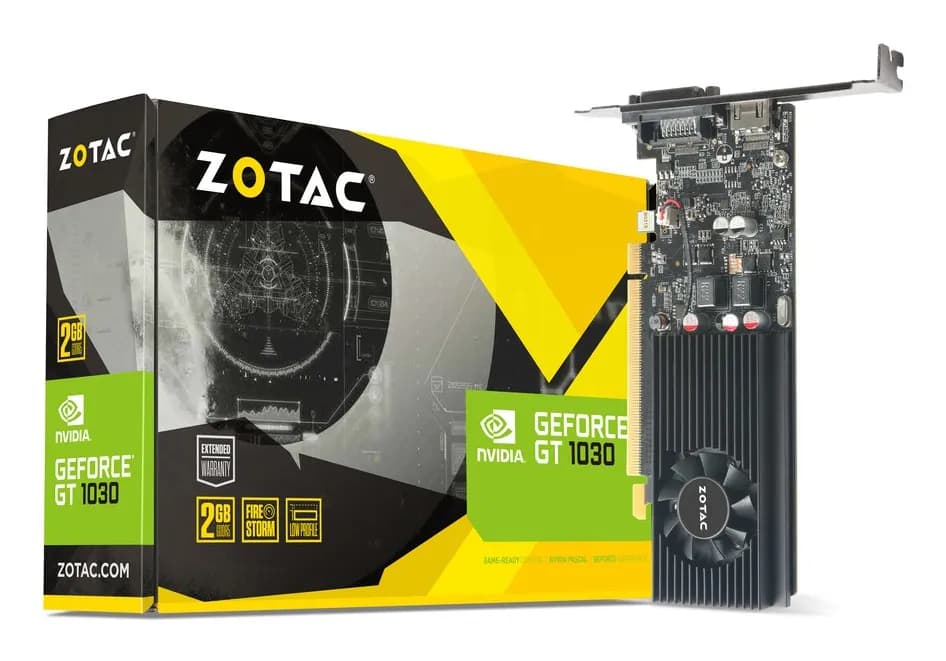 ZOTAC GeForce GT 1030 2 Gt -näytönohjain – ZOTAC