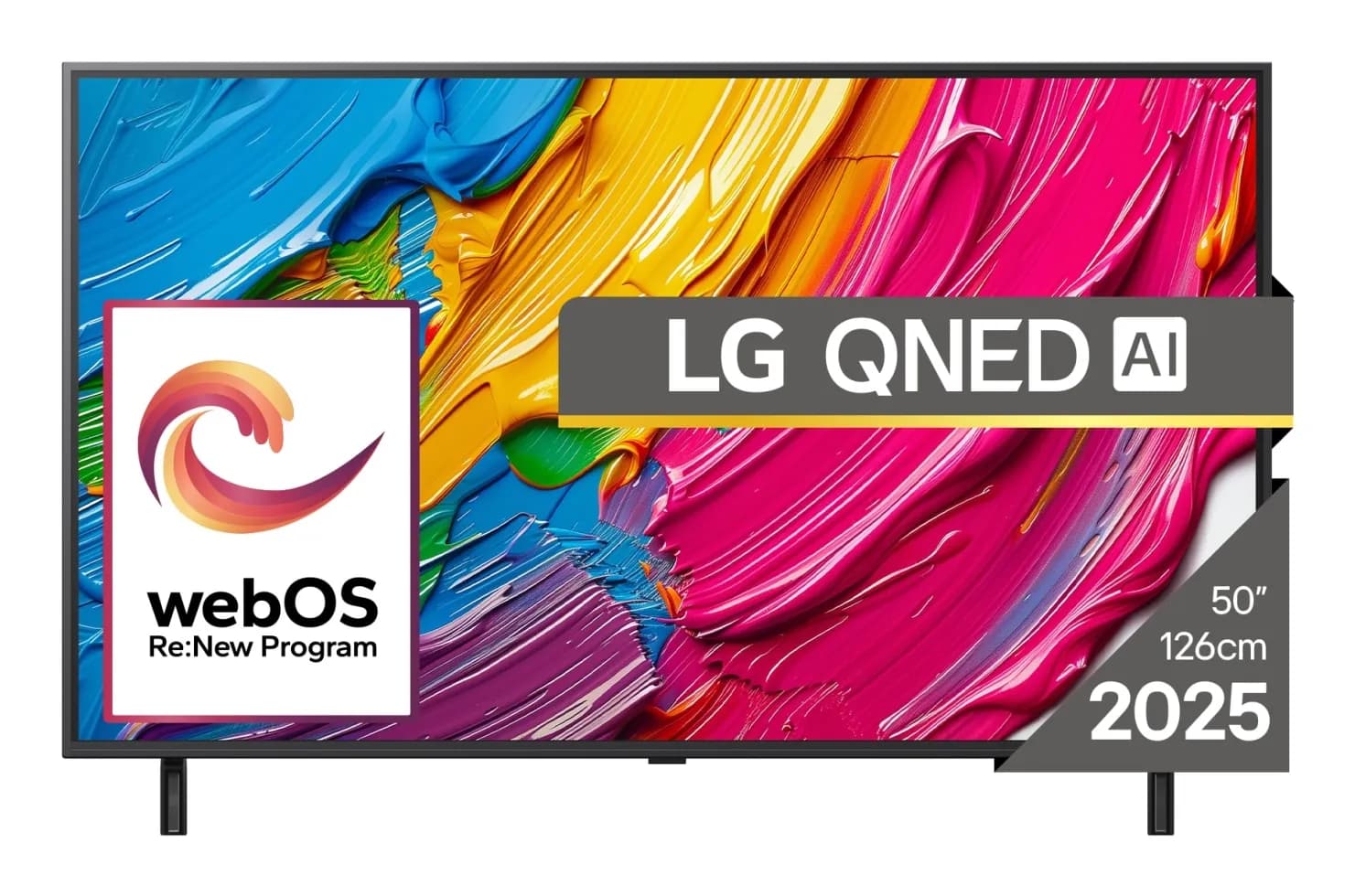 LG QNED80A3A 43" 4K QNED webOS TV, 60 Hz, HDR10 – LG