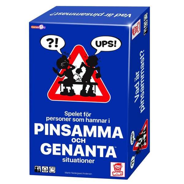 GAMES4U Juhlapeli Pinsamma och genanta situationer/Embarrissing People (SE) – Plasto
