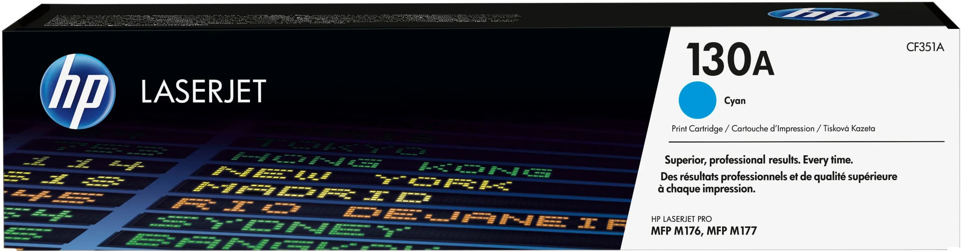 HP 130A CF351A-laservärikasetti, syaani