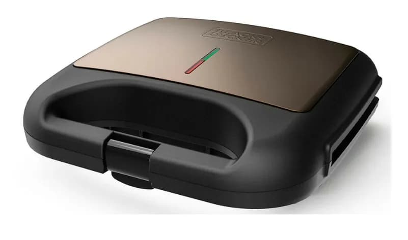 BLACK+DECKER ES9680130B -voileipägrilli, 750 W, musta/pronssi – BLACKANDDECKER