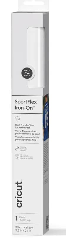 Cricut SportFlex Iron-on 28x60cm (Valkoinen) – CRICUT