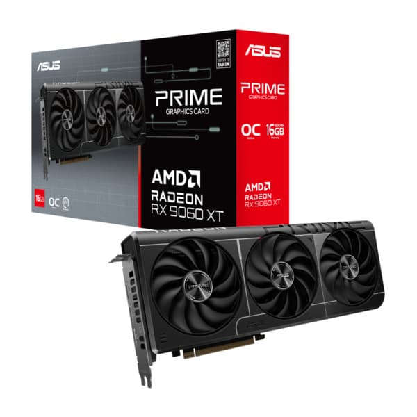 Asus Radeon RX 9060 XT Prime OC 16 Gt -näytönohjain – ASUS