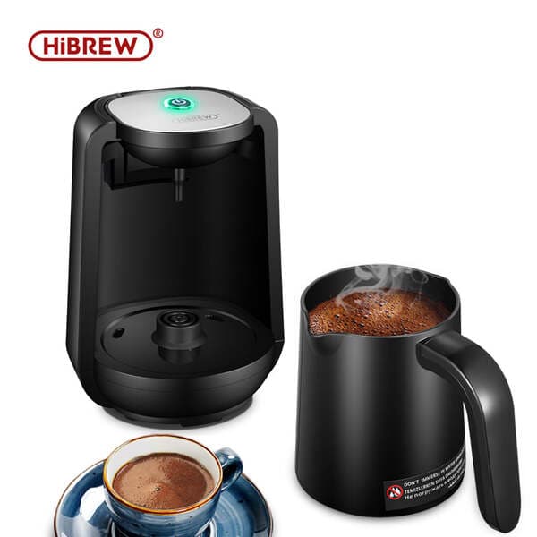 HiBREW CM1179_EU -automaattinen turkkilainen kahvinkeitin, musta