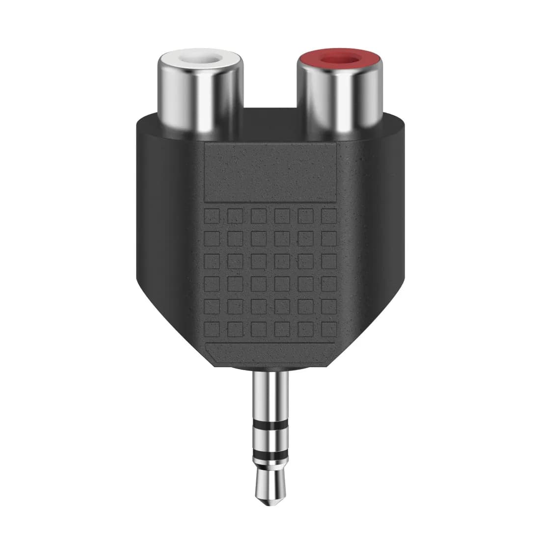 HAMA Adapter Audio 2x RCA Socket to 3.5 Jack -adapteri, Musta – Hama