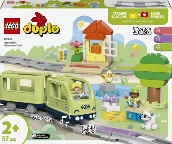 LEGO DUPLO Interaktiivinen seikkailujuna 10427 – LEGO
