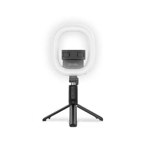CLICKRINGBT Ringlampa med Tripod/Selfiestick – Celly