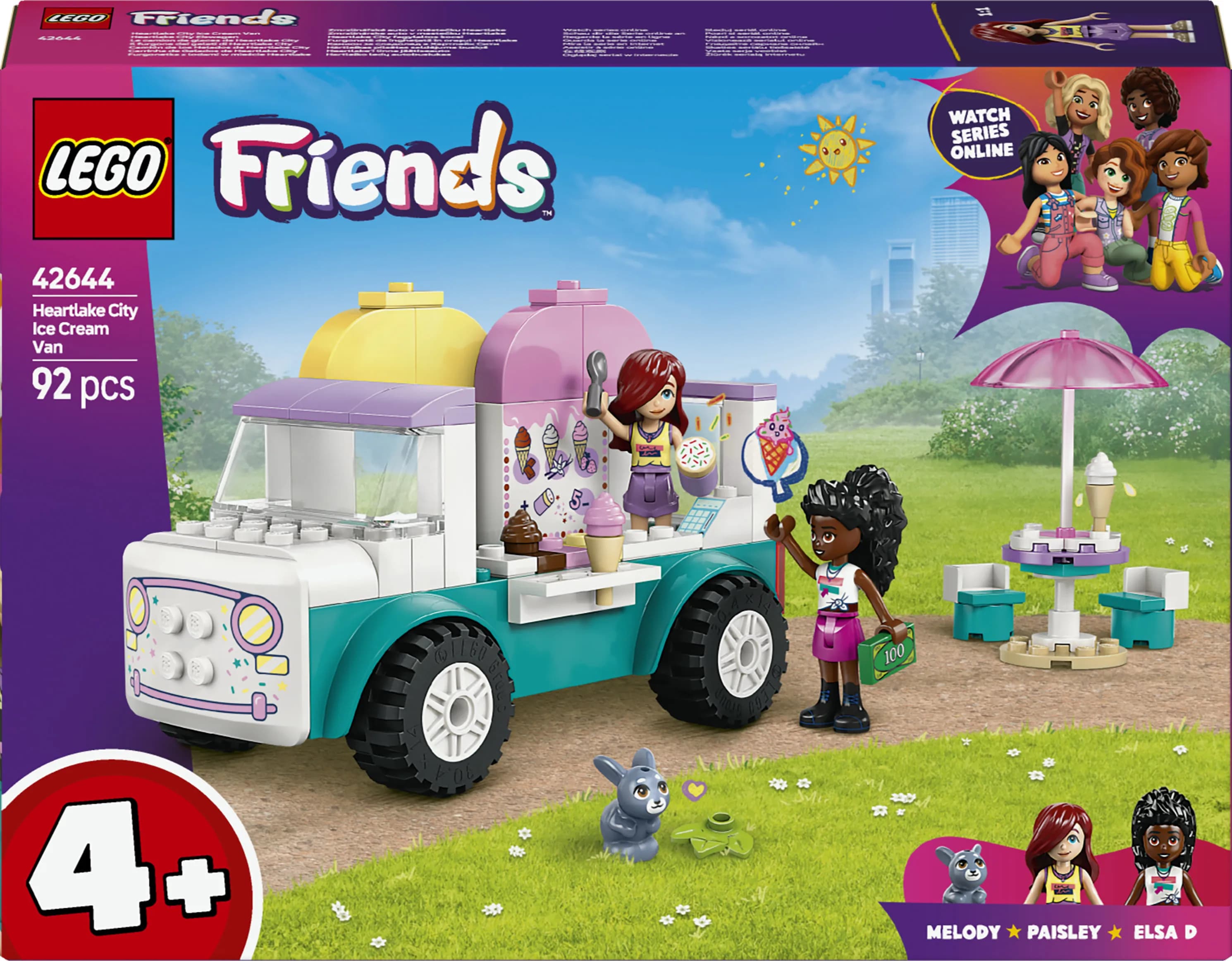 LEGO Friends Heartlake City Jäätelöauto 42644