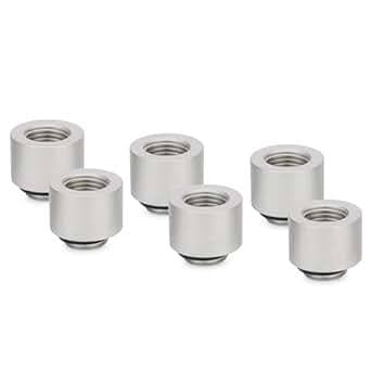 Thermal Grizzly DeltaMate MF14, jatkoliitin, 14 mm, Matt Nickel – Thermal Grizzly