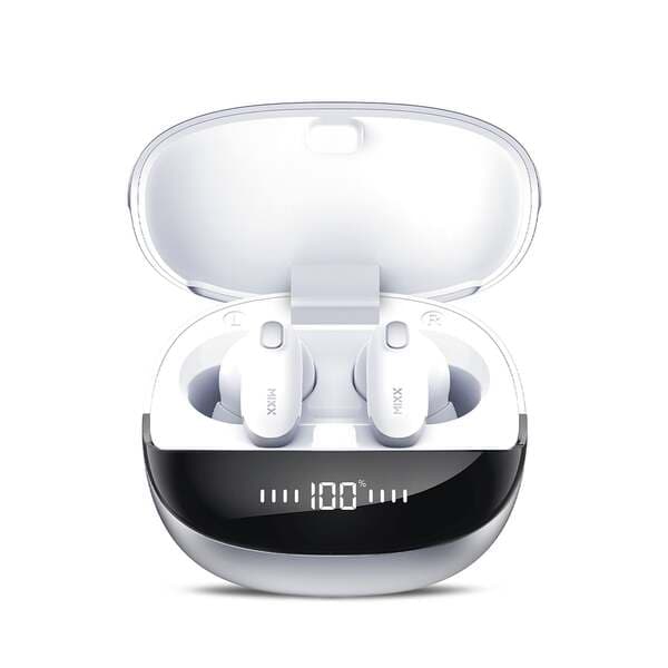 MIXX StreamBuds Mini Charge 2 -langattomat nappikuulokkeet, valkoinen – MIXX