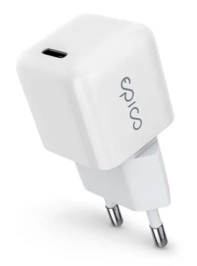 EPICO 30W GaN Mini Charger - valkoinen