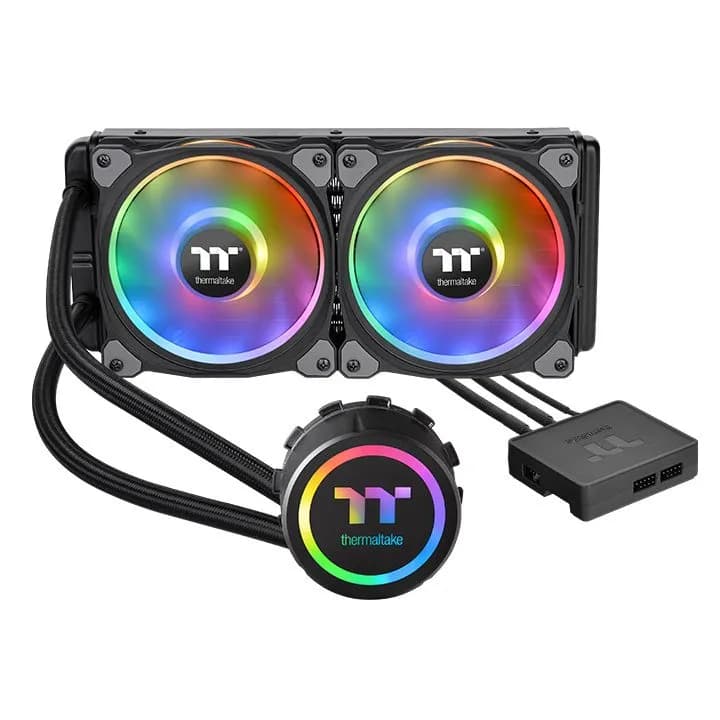 Thermaltake Floe DX RGB 240 TT Premium Edition CPU-nestejäähdytin - Musta