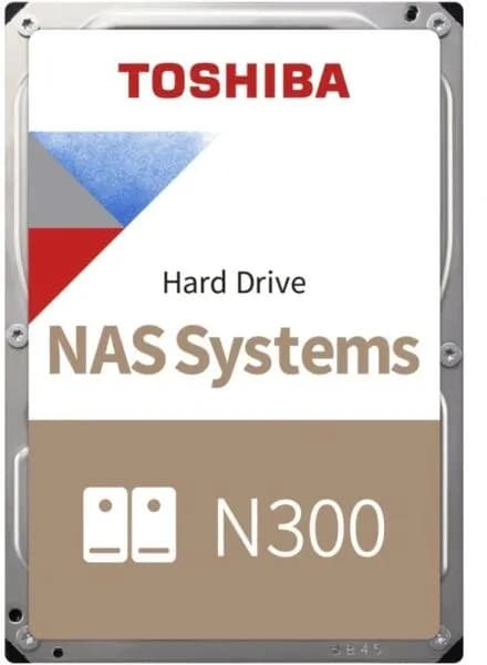 Toshiba N300 3.5" 16 Tt, 7200 RPM, 1024 MB, 180 WRL, SATA III -kovalevy (NAS)