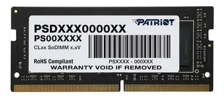 Patriot Signature Line SO-DIMM 16 Gt (1 x 16 Gt) DDR4 3200 MHz, CL22 -muisti – PATRIOT