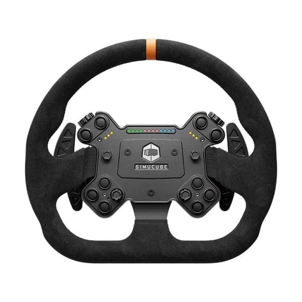 SIMUCUBE Valo GT-23 SC3 Leather Sim Racing -ohjauspyörä (320 mm) - Musta