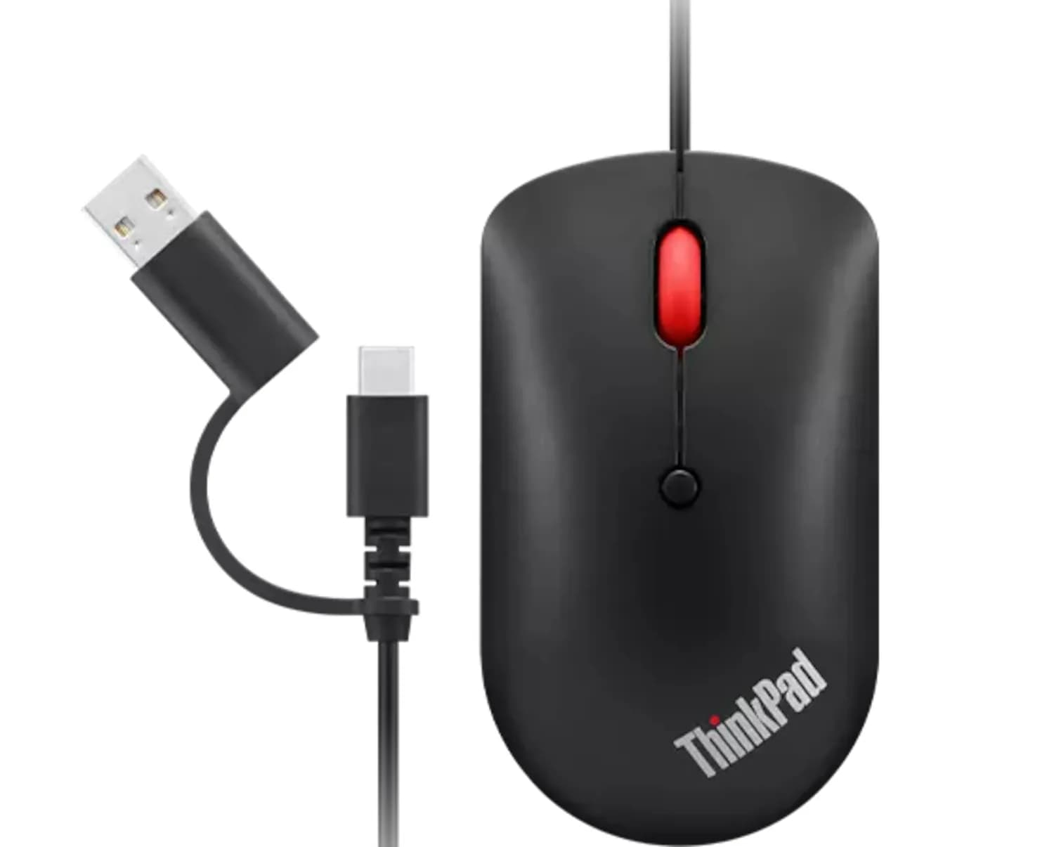 Lenovo ThinkPad USB-C Compact -langallinen hiiri, musta