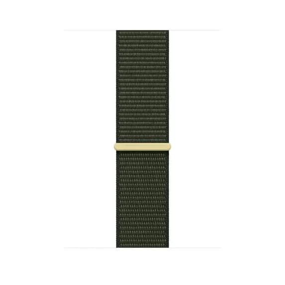 Apple Watch 45 mm Sport Loop -ranneke, Sypressinvihreä – Apple