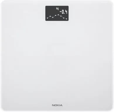Withings Body Weight & BMI Wi-Fi -älyvaaka, valkoinen