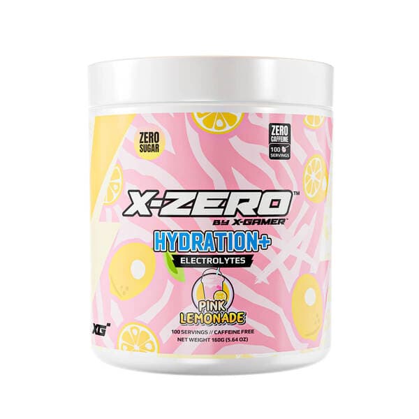 X-GAMER X-Zero 160 gram Pink Lemonade - Hydration+ – X-GAMER