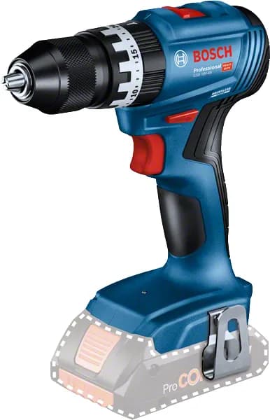 Bosch Cordless Impact Drill GSB 18V-45 Professional solo, 18V (blue/black, without battery and charger)