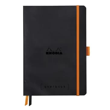 Rhodia Goalbook soft black A5 dot ivory – RHODIA