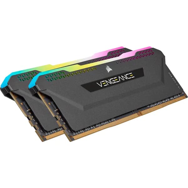 Corsair Vengeance RGB PRO SL 16 Gt (2 x 8 Gt) DDR4 3200 MHz, CL16 -muisti (XMP)