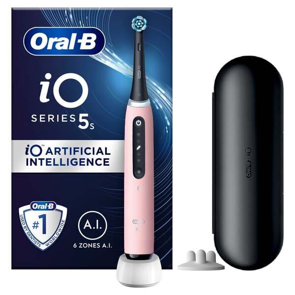 Oral-B iO5 -sähköhammasharja, Blush Pink