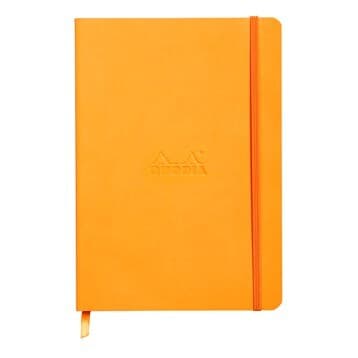 Rhodiarama soft A5 orange dot ivory – RHODIA