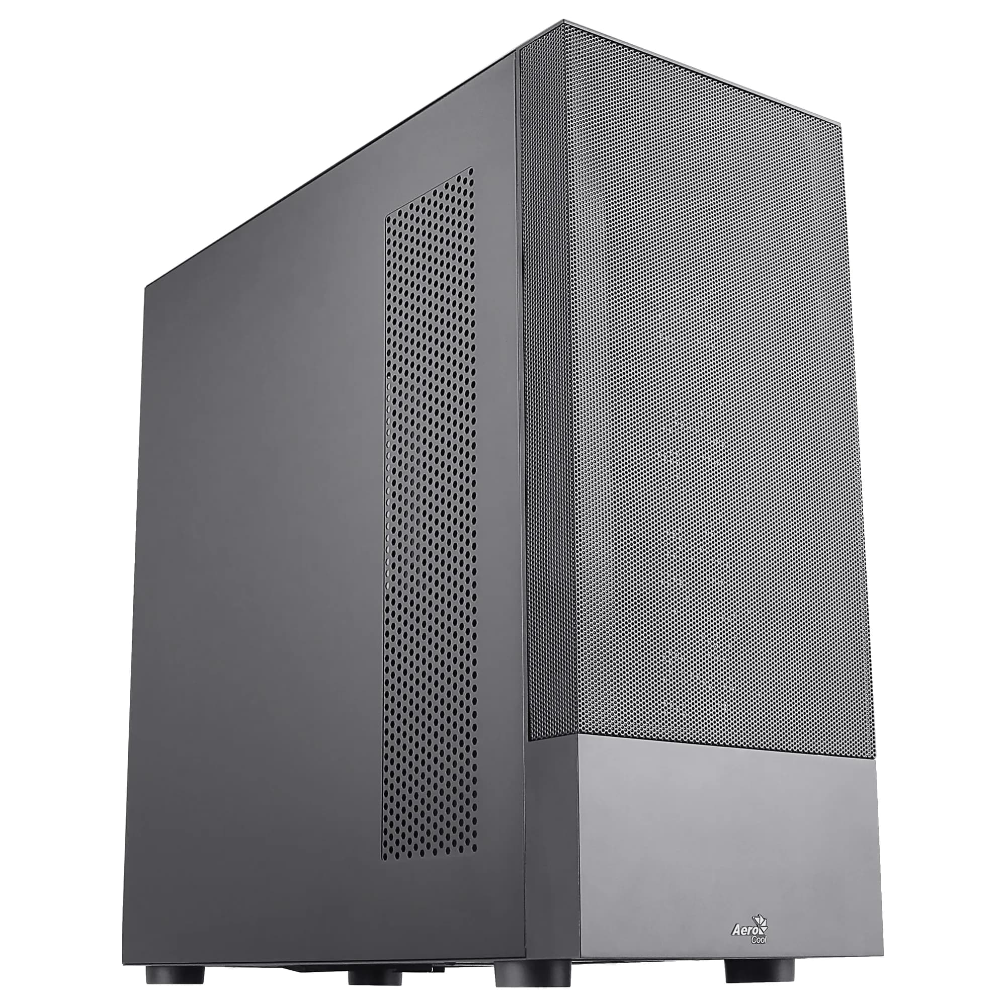 AeroCool ACCM-PB28004.11 -miditornikotelo RGB-valaistuksella, musta – AEROCOOL